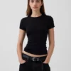 Modern T-shirt met ronde hals