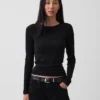 Modern T-shirt met ronde hals