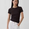 Modern T-shirt met ronde hals