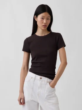 Modern T-shirt met ronde hals