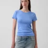 Modern T-shirt met ronde hals