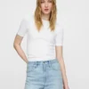 Modern T-shirt met ronde hals