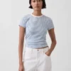 Modern T-shirt met ronde hals