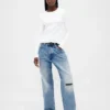 Modern T-shirt met ronde hals