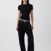 Modern T-shirt met ronde hals