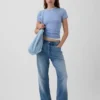 Modern T-shirt met ronde hals