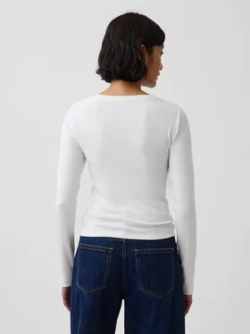 Modern T-shirt met ronde hals