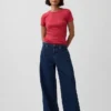 Modern T-shirt met ronde hals