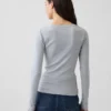 Modern T-shirt met ronde hals