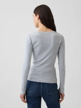 Modern T-shirt met ronde hals