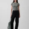Modern T-shirt met ronde hals