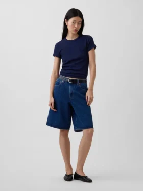 Modern T-shirt met ronde hals