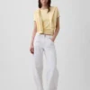 Modern T-shirt met ronde hals