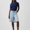 Modern T-shirt met ronde hals