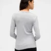 Modern T-shirt met ronde hals