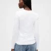 Modern T-shirt met ronde hals