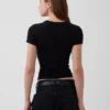 Modern T-shirt met ronde hals