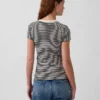 Modern T-shirt met ronde hals