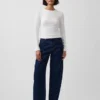 Modern T-shirt met ronde hals