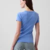 Modern T-shirt met ronde hals