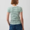 Modern T-shirt met ronde hals