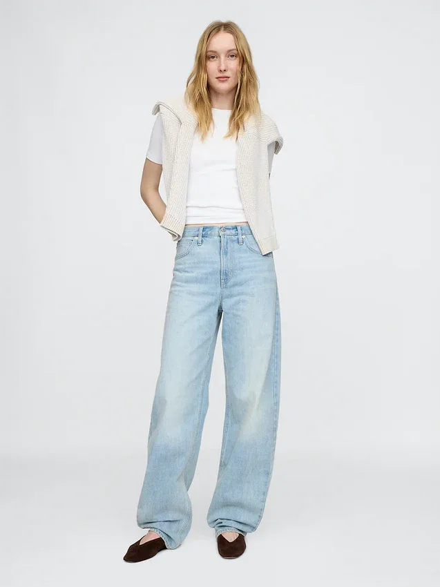 Modern T-shirt met ronde hals