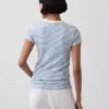 Modern T-shirt met ronde hals