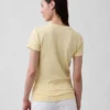 Modern T-shirt met ronde hals