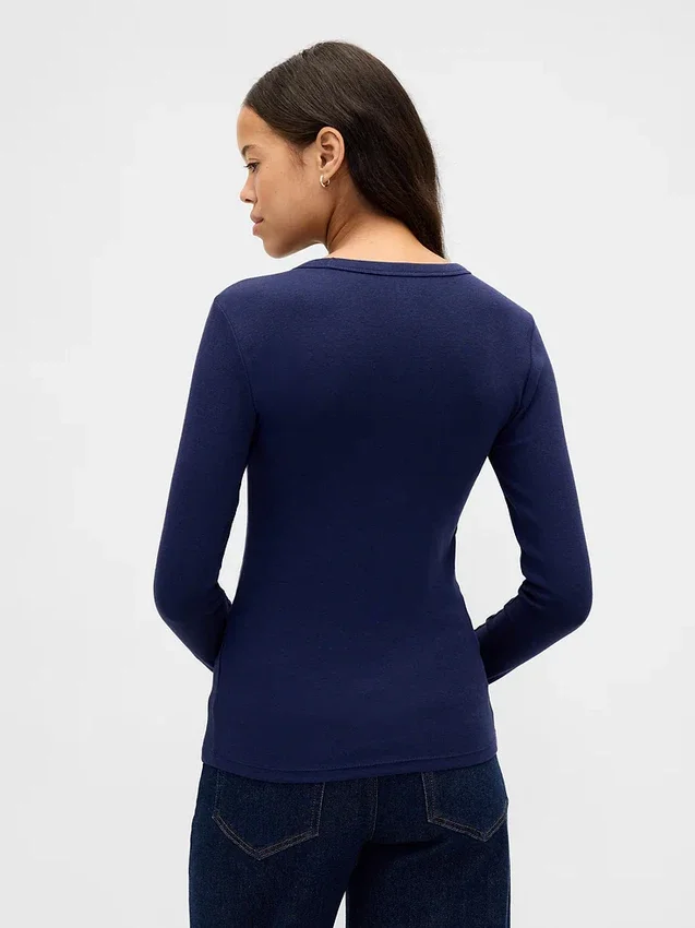 Modern T-shirt met ronde hals