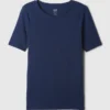Modern T-shirt met ronde hals