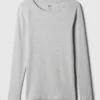 Modern T-shirt met ronde hals