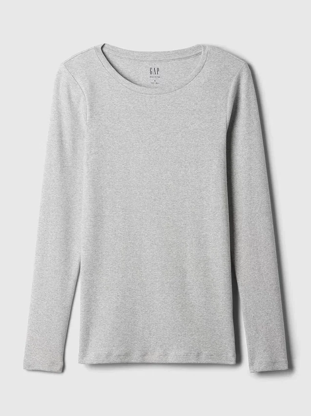 Modern T-shirt met ronde hals