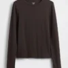 Modern T-shirt met ronde hals