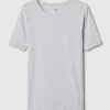 Modern T-shirt met ronde hals
