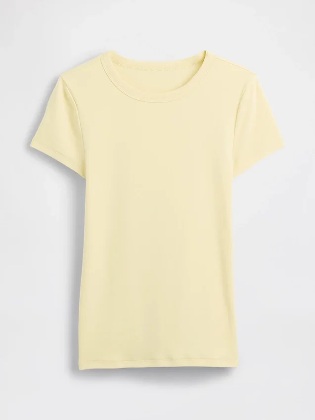Modern T-shirt met ronde hals