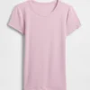 Modern T-shirt met ronde hals