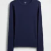 Modern T-shirt met ronde hals