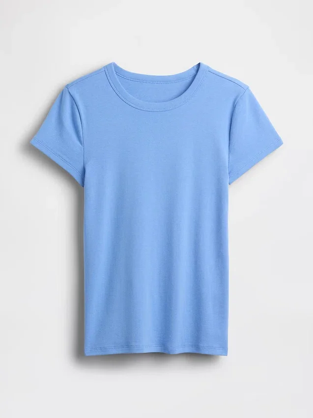 Modern T-shirt met ronde hals
