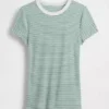 Modern T-shirt met ronde hals