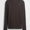 Modern T-shirt met ronde hals