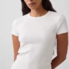 Modern T-shirt met ronde hals