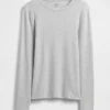 Modern T-shirt met ronde hals