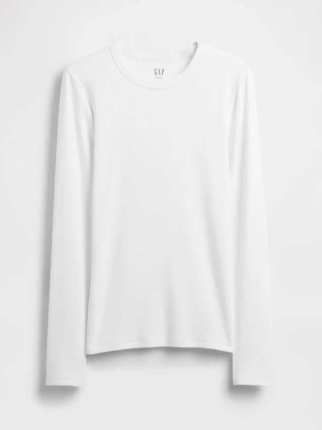 Modern T-shirt met ronde hals