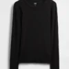 Modern T-shirt met ronde hals