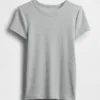 Modern T-shirt met ronde hals
