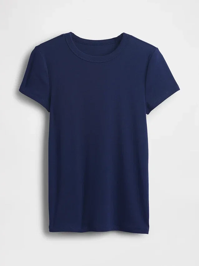 Modern T-shirt met ronde hals