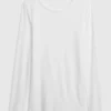 Modern T-shirt met ronde hals