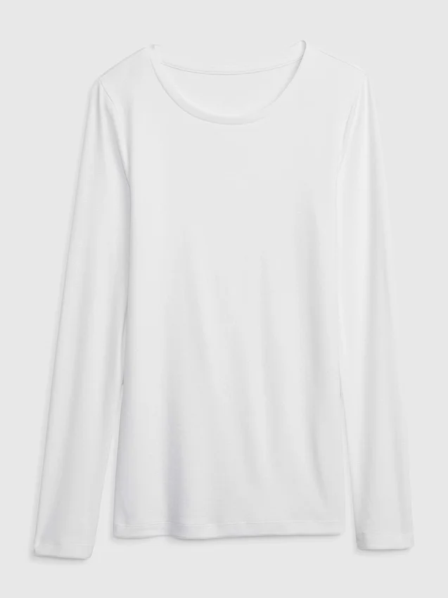 Modern T-shirt met ronde hals