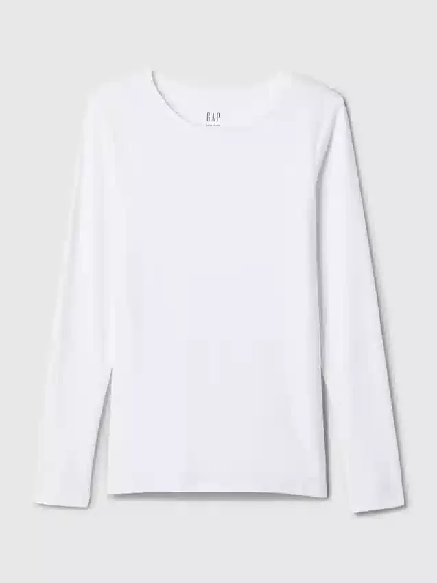Modern T-shirt met ronde hals