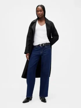 Modern T-shirt met V-hals